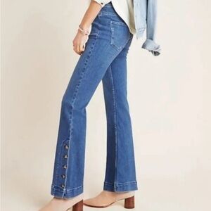 PILCRO and the Letterpress Anthropologie High-Rise Bootcut Jeans, size 26